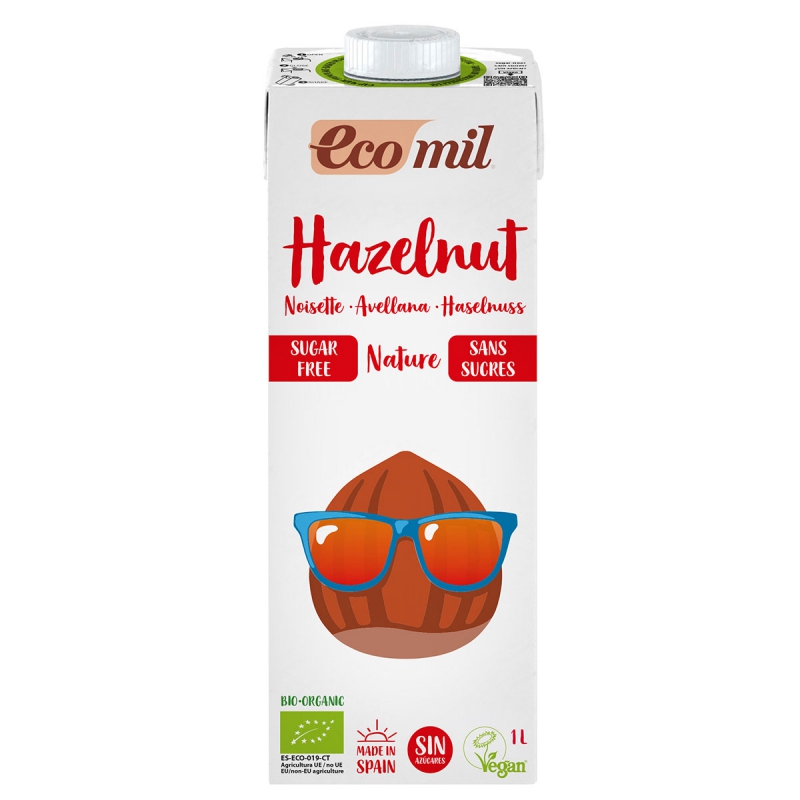 Hazelnootdrank ongezoet