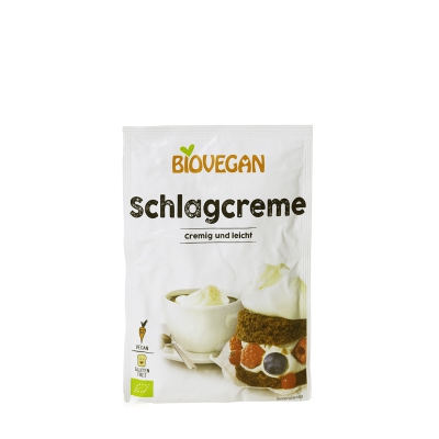 Slagroom vegan houdbaar BIOVEGAN