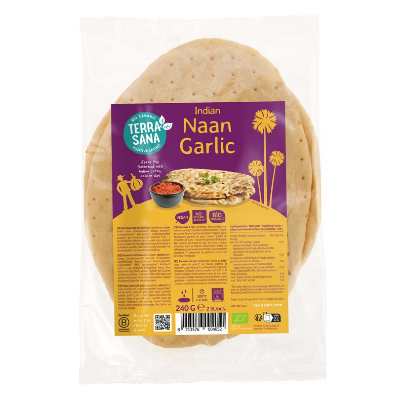 Naan knoflook (2x)