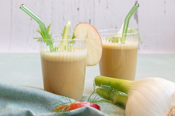 Appel-venkel detoxdrankje met collageen