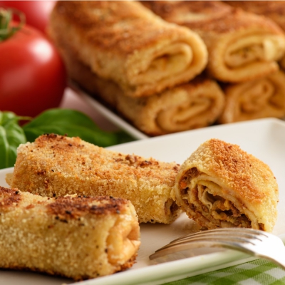 Poolse kroketten (Krokiety z kapusta i grzybami) Poolse kroketten