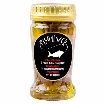 Ansjovisfilet olijfolie FISH 4 EVER