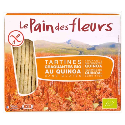 Crackers quinoa (krokant) LE PAIN DES FLEURS