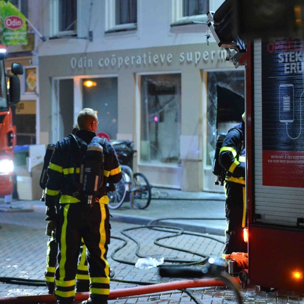 Brand Odin winkel Breda