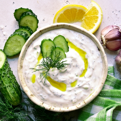 Zomerse tzatziki