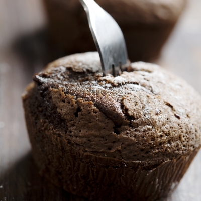 Pompoen chocolade souffle