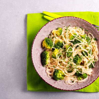 Citroenpasta met broccoli