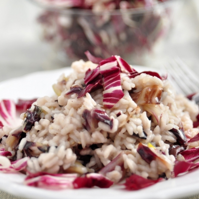 Radicchio risotto 