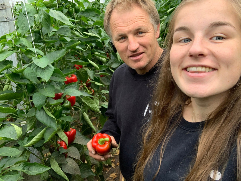 Samen met je dochters groente & fruit telen