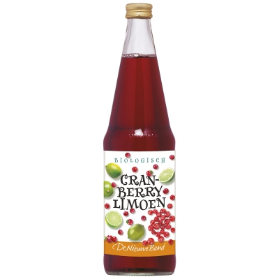 Cranberry-limoen sap DE NIEUWE BAND
