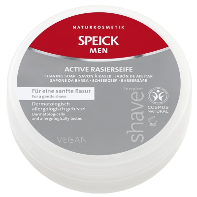 Men active scheerzeep pot SPEICK