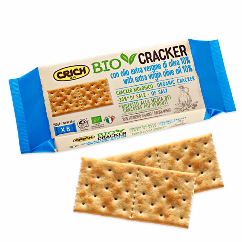 Crackers met zout