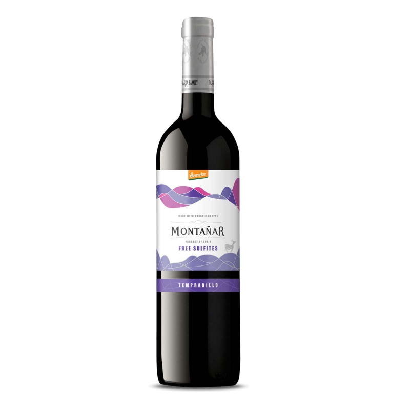 Tempranillo zonder toegevoegd sulfiet