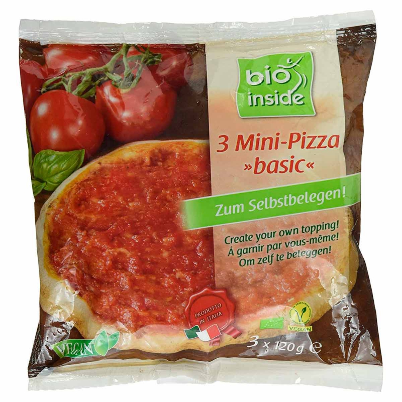 Pizza basic mini vegan